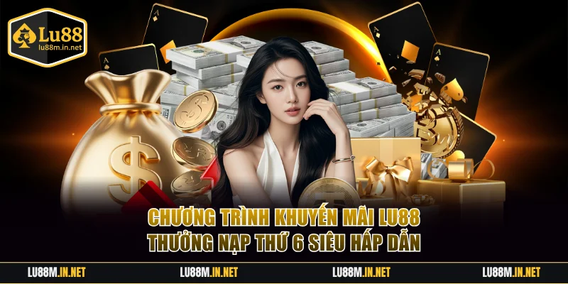 Chương trình khuyến mãi LU88 thưởng nạp Thứ 6 siêu hấp dẫn